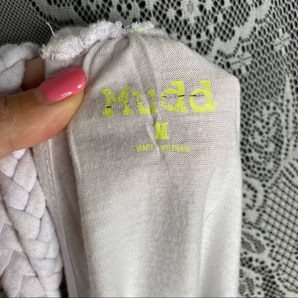 Vintage 90's Y2K Custom Womens Goth Mermaid Braided Crop Tank Top Size Medium - Picture 5 of 6